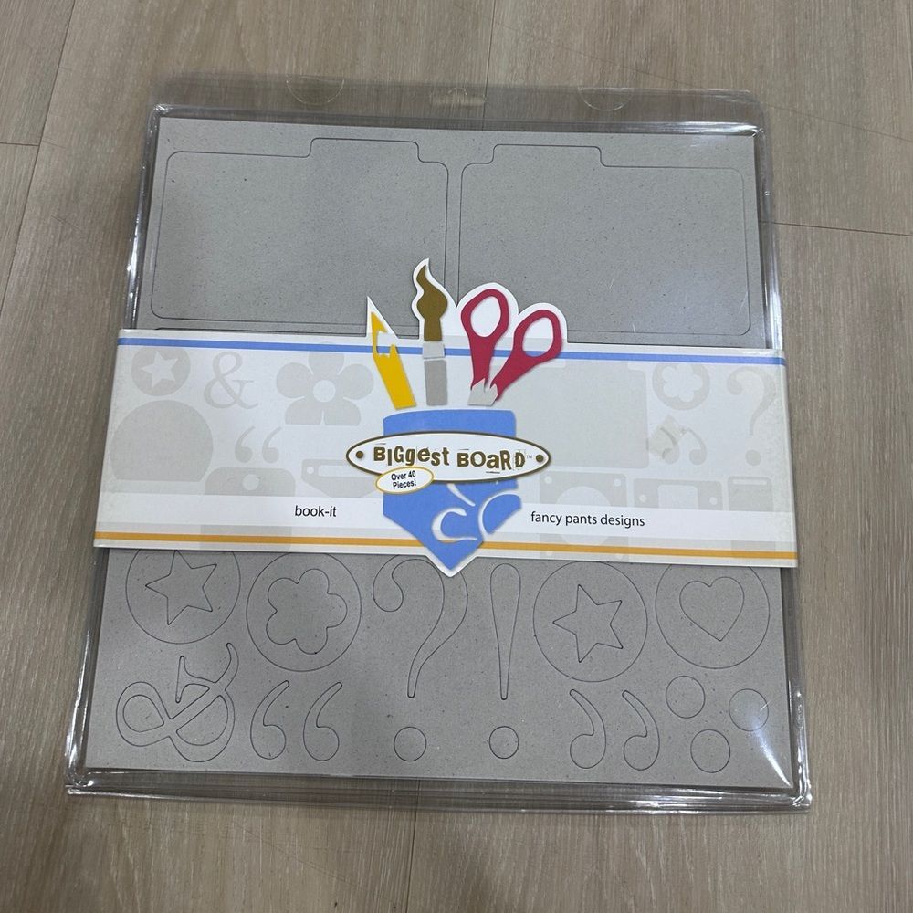 Fancy Pants Designs Chipboard, Set of 4, Includes Letters and Numbers - Picture 4 of 8